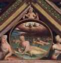 Фрески палаццо Бинди Сегарди, Потоп. 1524-1525 * - ФрескаМаньеризмИталияСиена. Палаццо Казини КазуччиниТондо