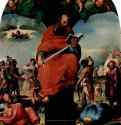 Св. Павел на троне, картина для алтаря. 1515 * - 230 x 150 смДеревоМаньеризмИталияСиена. Музей Собора