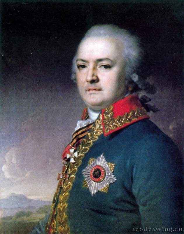 Портрет Александра Васильевича Поликарпова. 1796 - РоссияТверь. Тверская областная картинная галерея