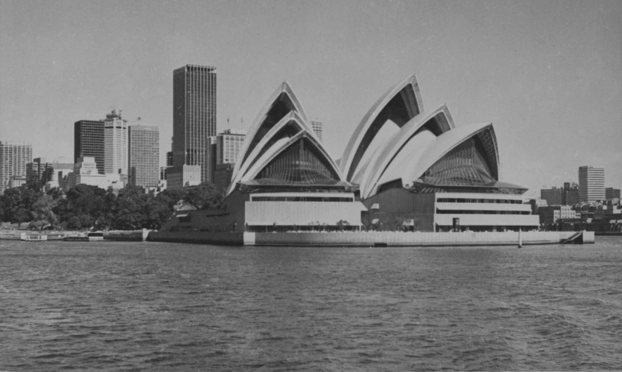 Й. Утзон. Оперный театр в Сиднее. 1959 - 1966.